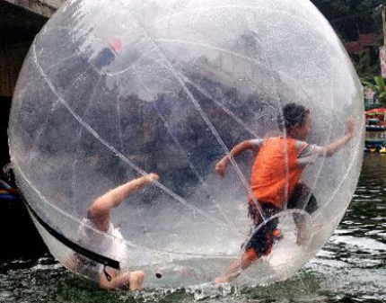 Скидка 50% на Водный ЗОРБИНГ с компанией Zorb Day! Шикарные выходные для Вас и Ваших друзей!